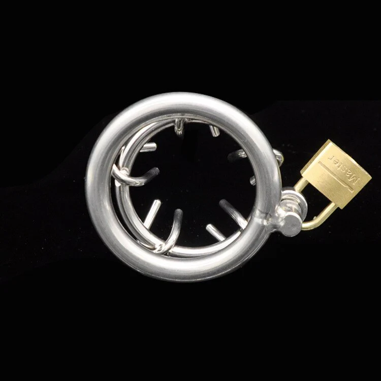 Stainless Steel Male Chastity Device - Image 4