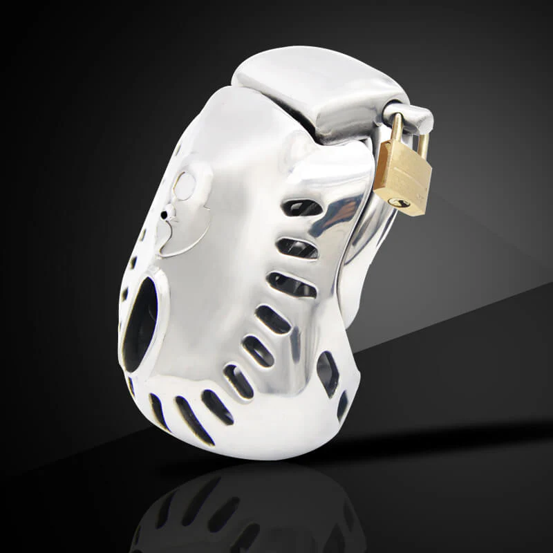 Stainless Steel Male Fully Restraint Chastity Device - Image 3
