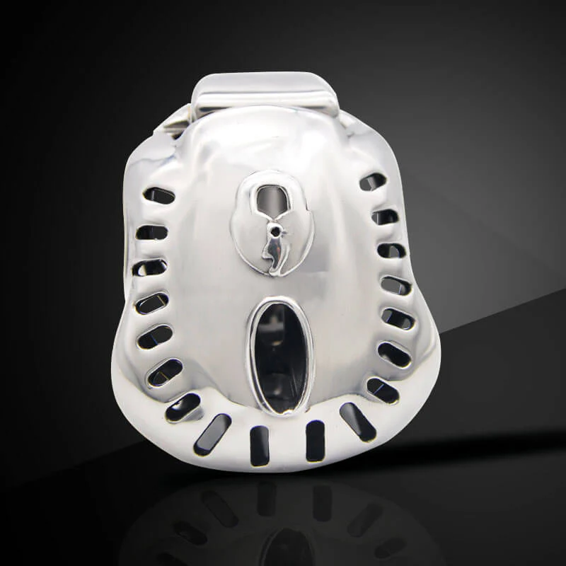 Stainless Steel Male Fully Restraint Chastity Device - Image 4
