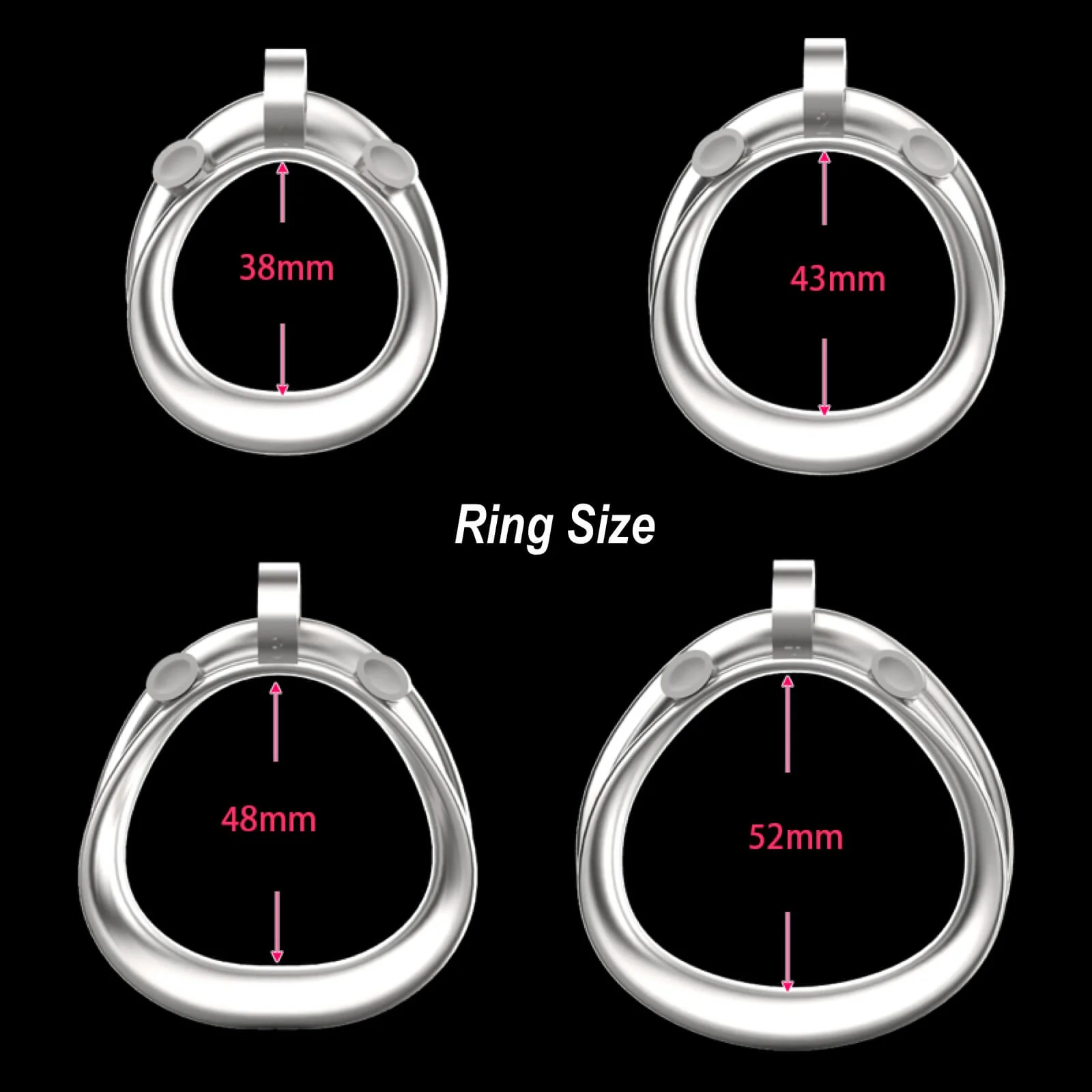 Stainless Steel Python V7.0 Chastity Device - Image 12
