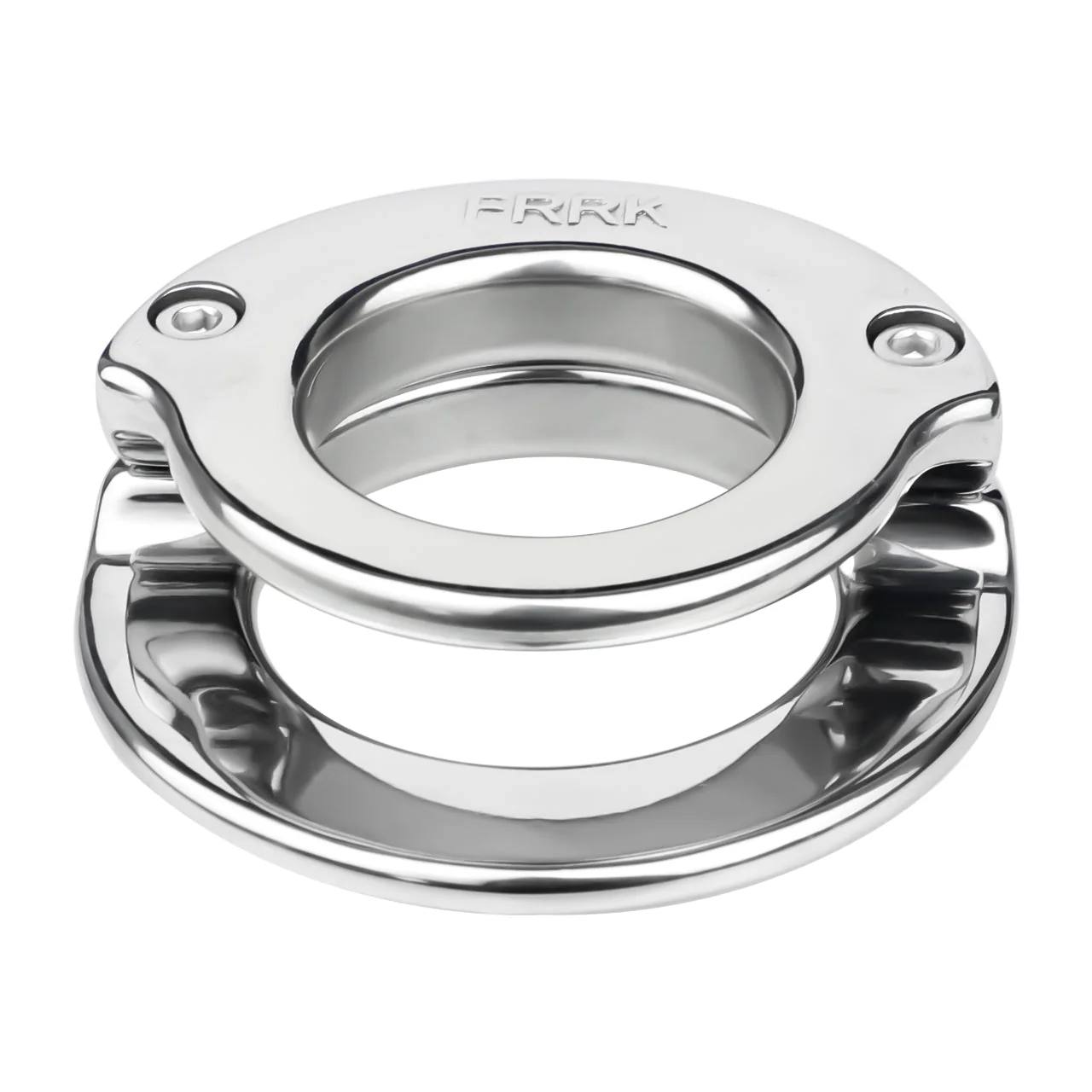 Stainless Steel Ring with Belt - Image 12