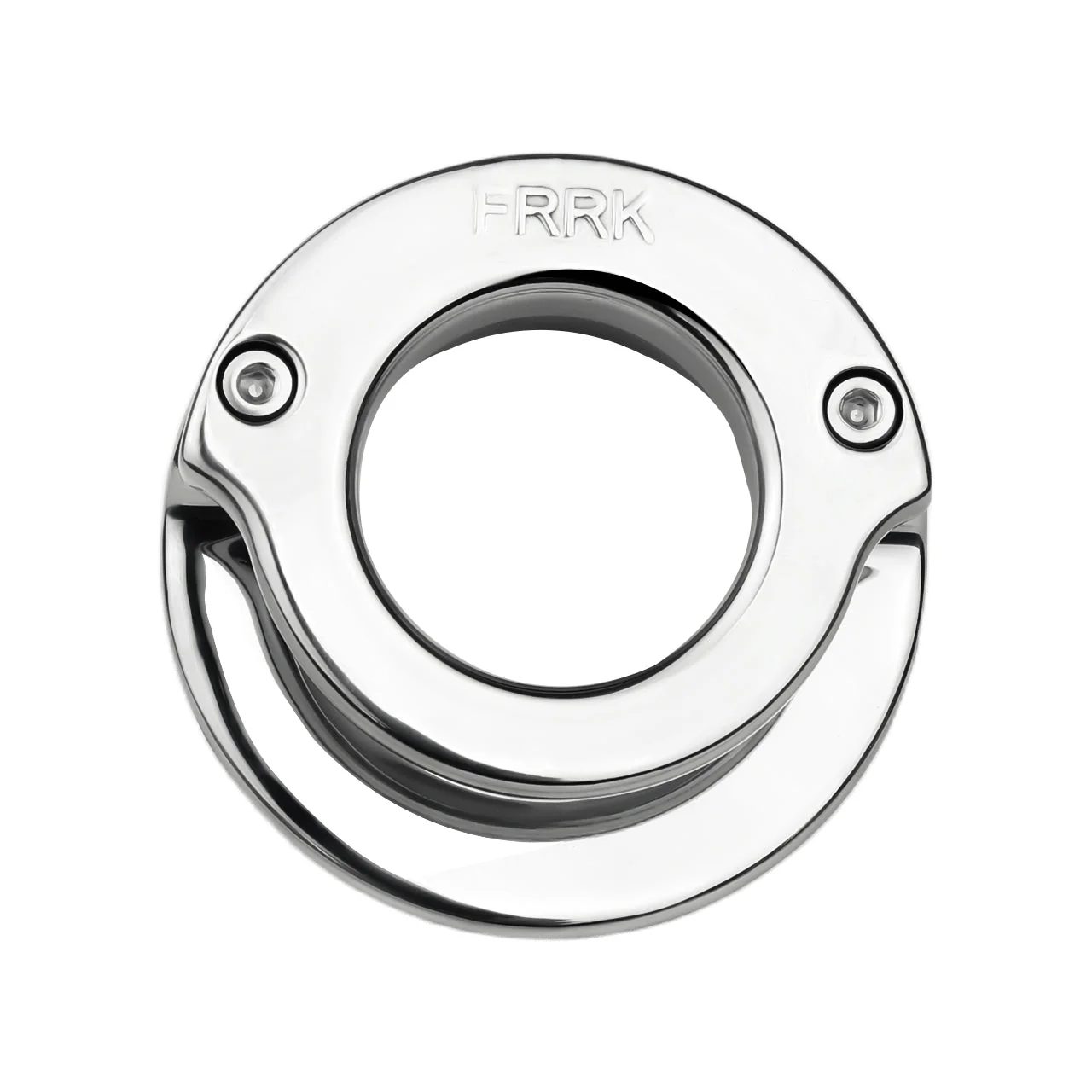 Stainless Steel Ring with Belt - Image 5