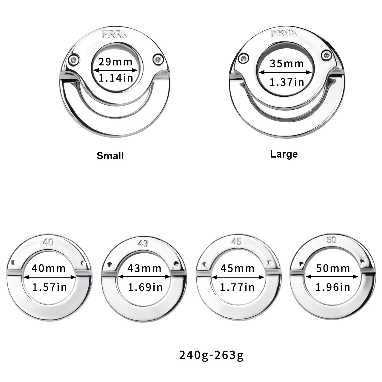 Stainless Steel Ring with Belt - Image 7