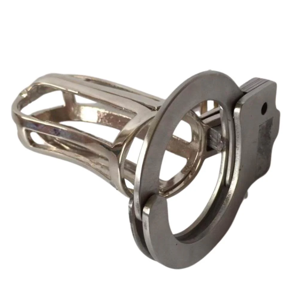 Prison Cell Metal Chastity Device 3.35 inches long - Image 4