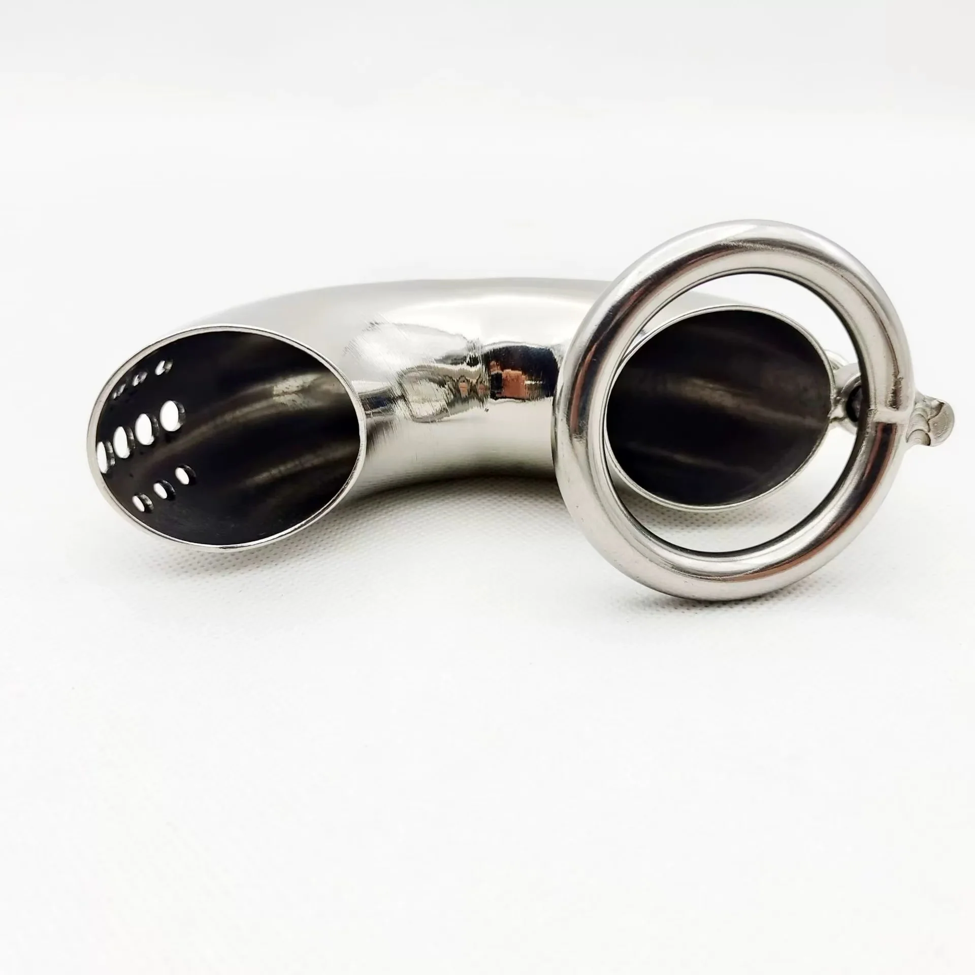 Metal Chastity Device 6.30 inches long - Image 3