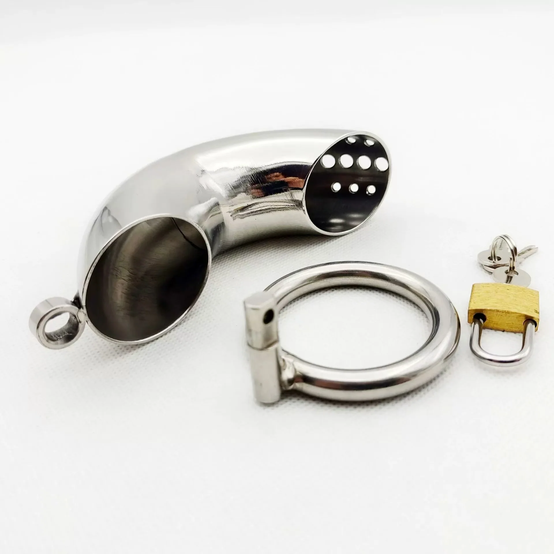 Metal Chastity Device 6.30 inches long - Image 6