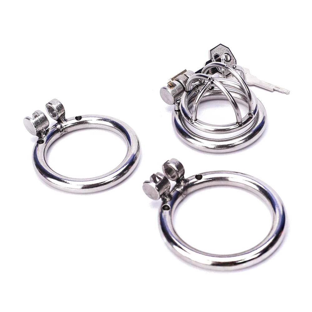 Small Chastity Device 1.10 inches, 1.58 inches, and 2.04 inches long - Image 5