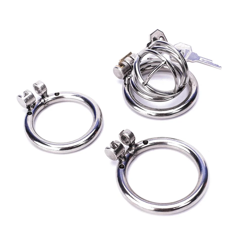 Small Chastity Device 1.10 inches, 1.58 inches, and 2.04 inches long - Image 6