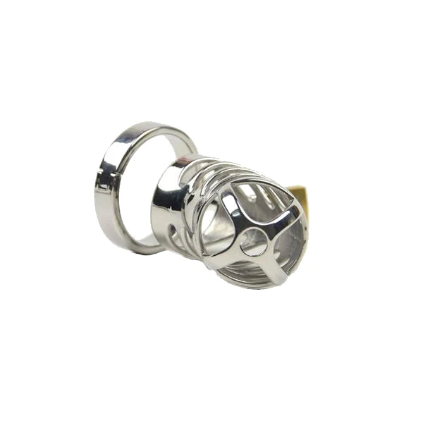 The Sexless Inn Keeper Metal Chastity Device 3.35 inches long - Image 4