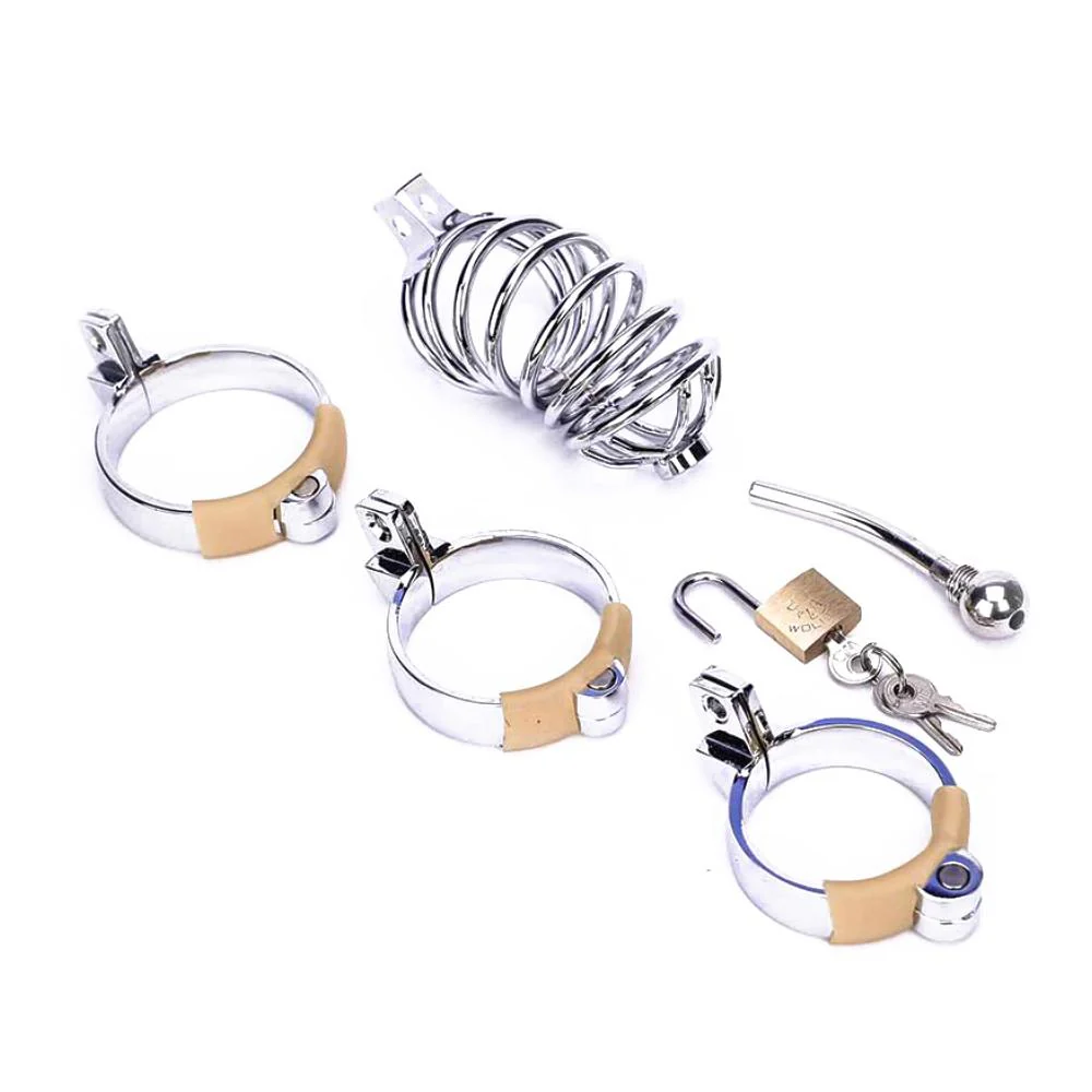 Metal Chastity Device 2.4 In Long - Image 3