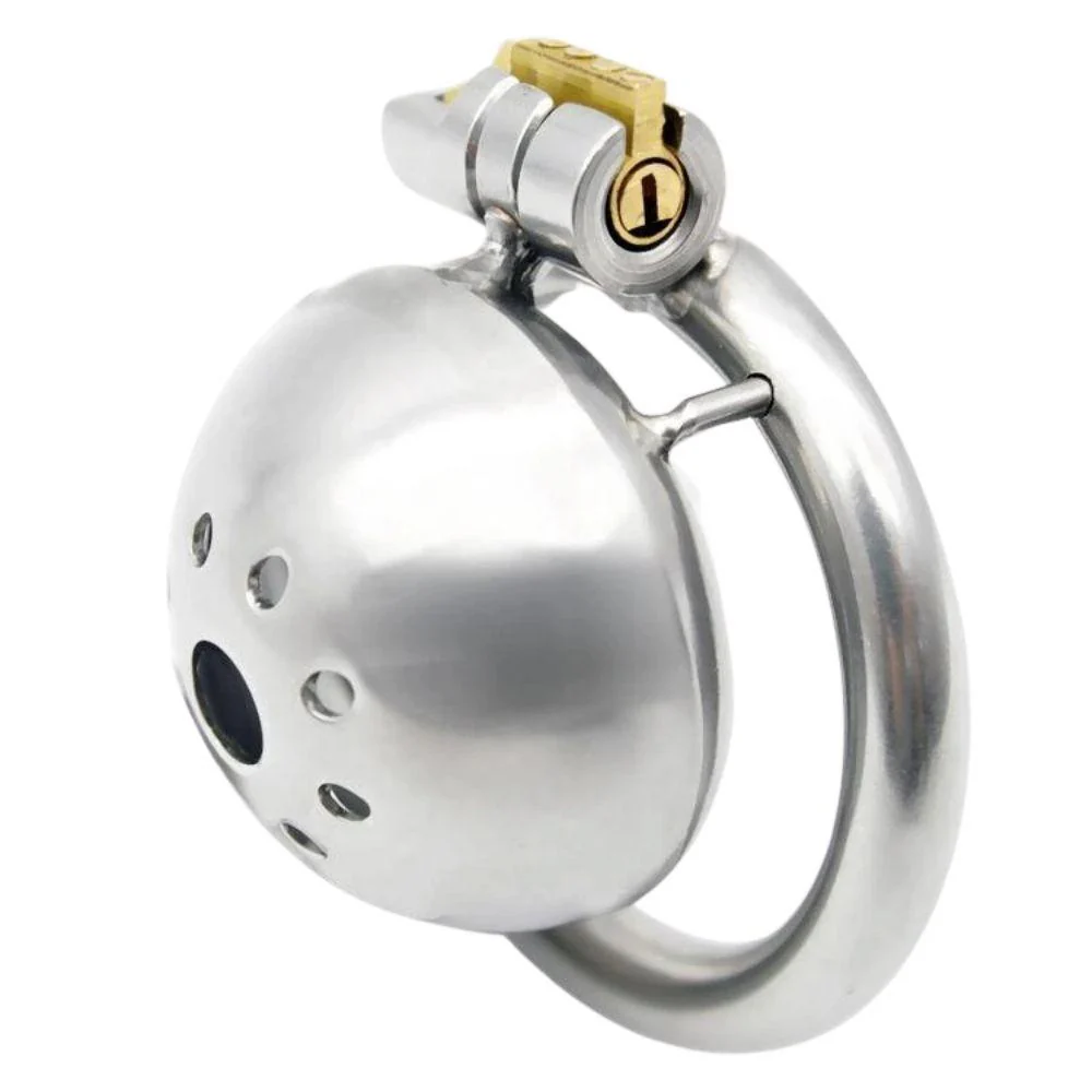 Small Metal Chastity Device 0.98 inch long - Image 4