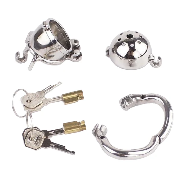 Double Locked Cock Male Chastity Device 2.56 inches long - Image 6