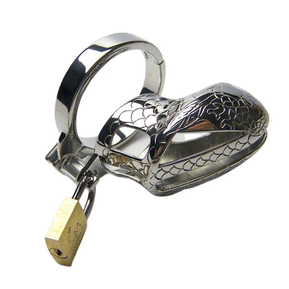 The Dragon Tamer Metal Chastity Device 1.97 inches long - Image 3