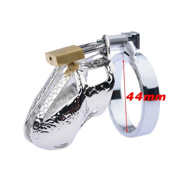 The Dragon Tamer Metal Chastity Device 1.97 inches long - Image 6
