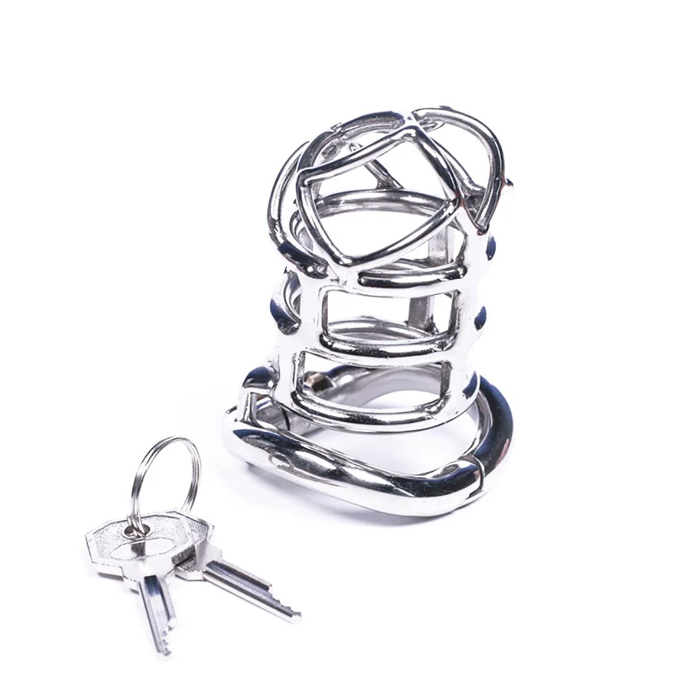 Metal Chastity Device 3.27 inches long - Image 3