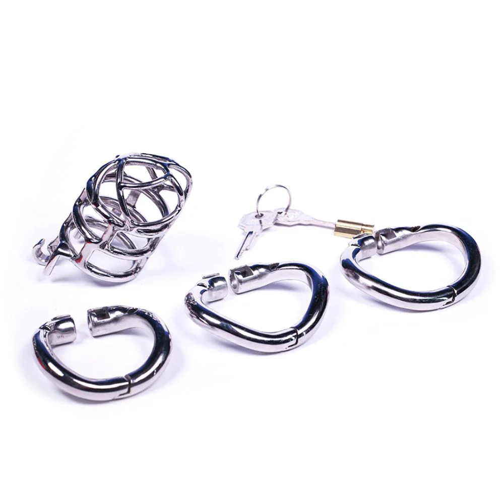 Metal Chastity Device 3.27 inches long - Image 4