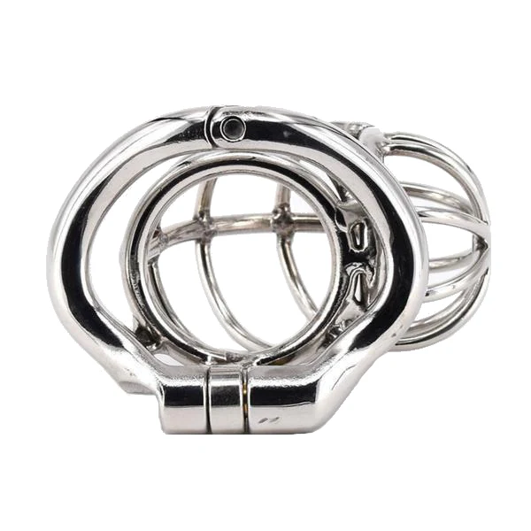 Metal Chastity Device 2.36 inches long - Image 3