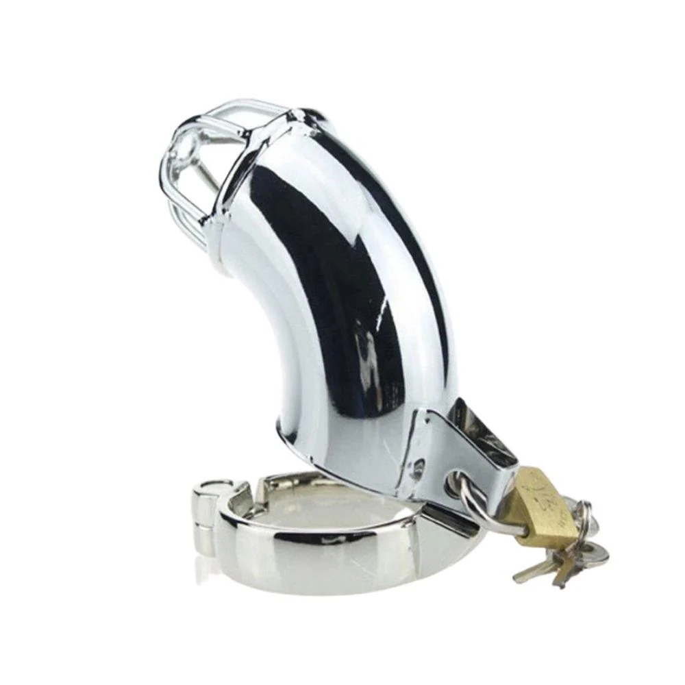 The Re-Virginizer Metal Chastity Device 3.86 inches long - Image 4