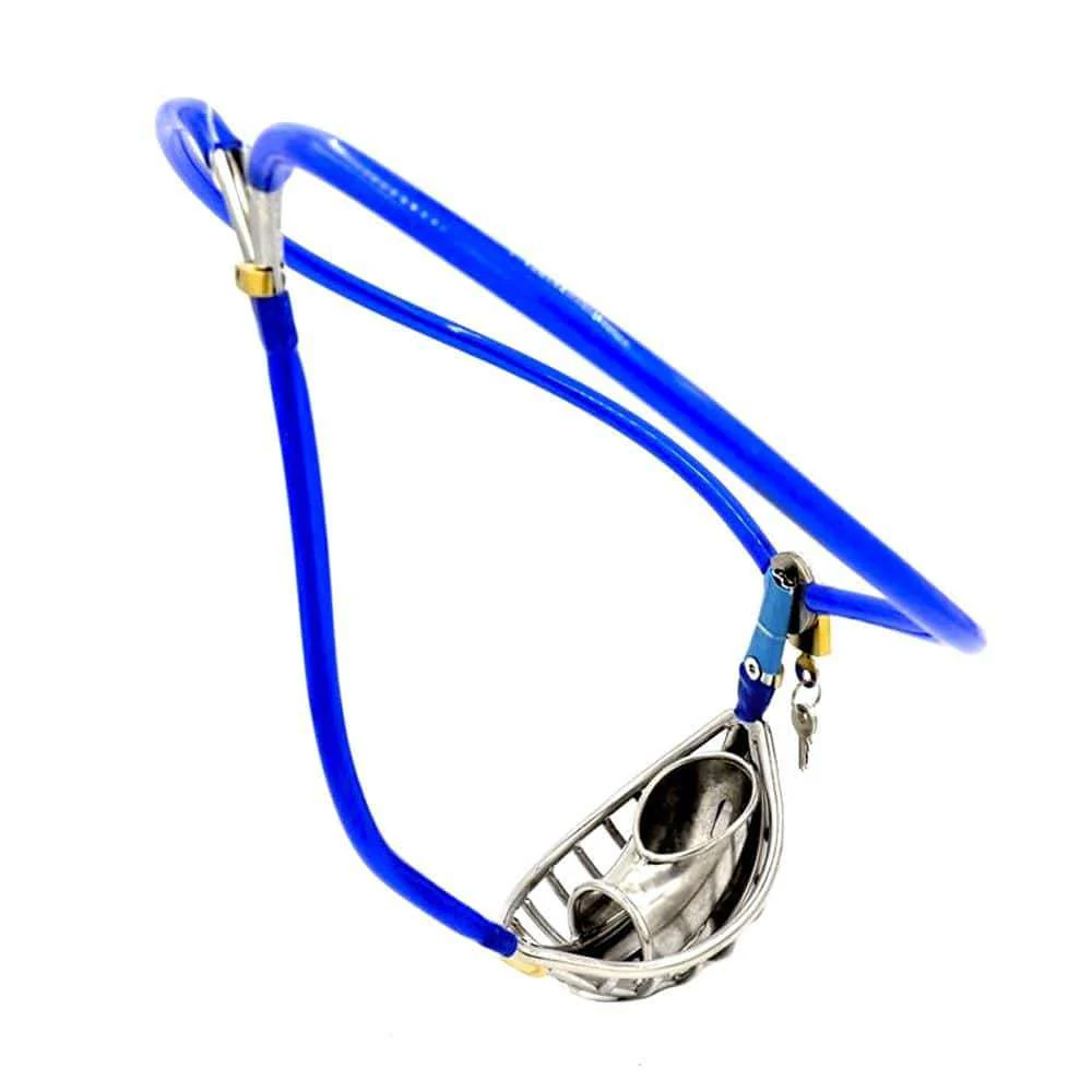 Stainless Steel Stealth Fully Adjustable Chastity Belt - Image 3