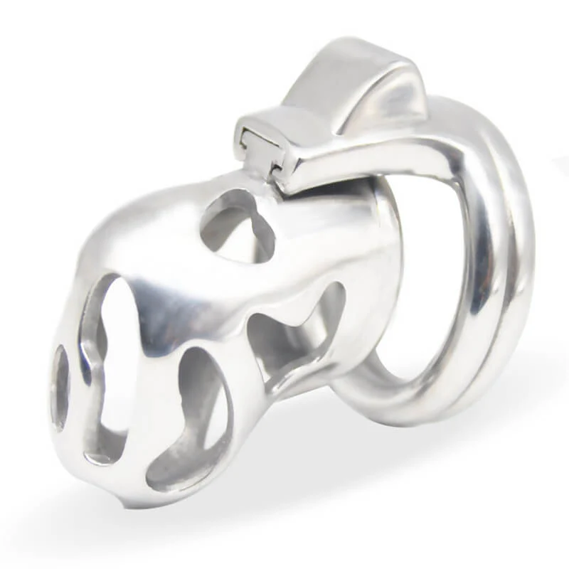Stainless Steel Venting  Chastity Device - Image 4