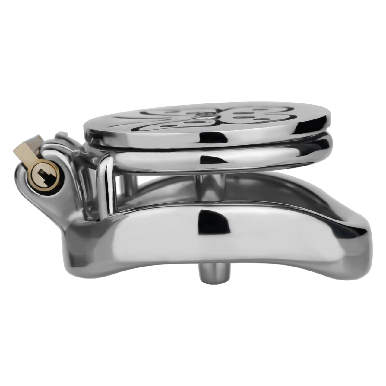 Steel Butterfly Flat Chastity Cage - Image 4
