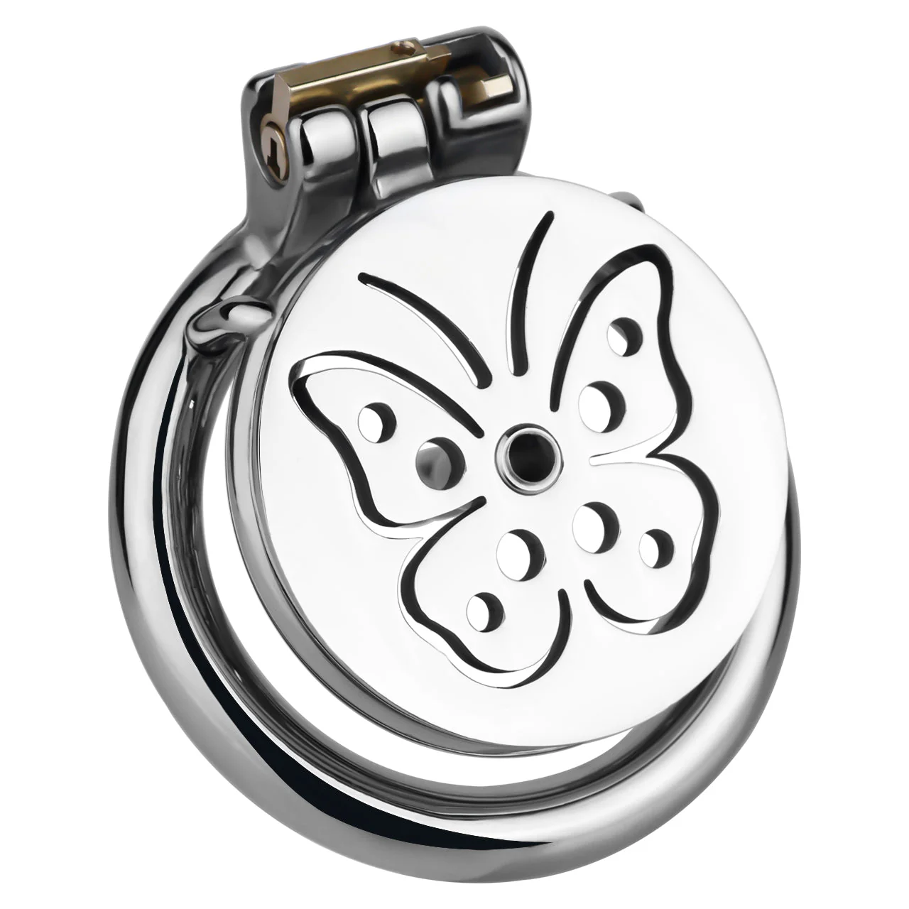 Steel Butterfly Flat Chastity Cage - Image 7
