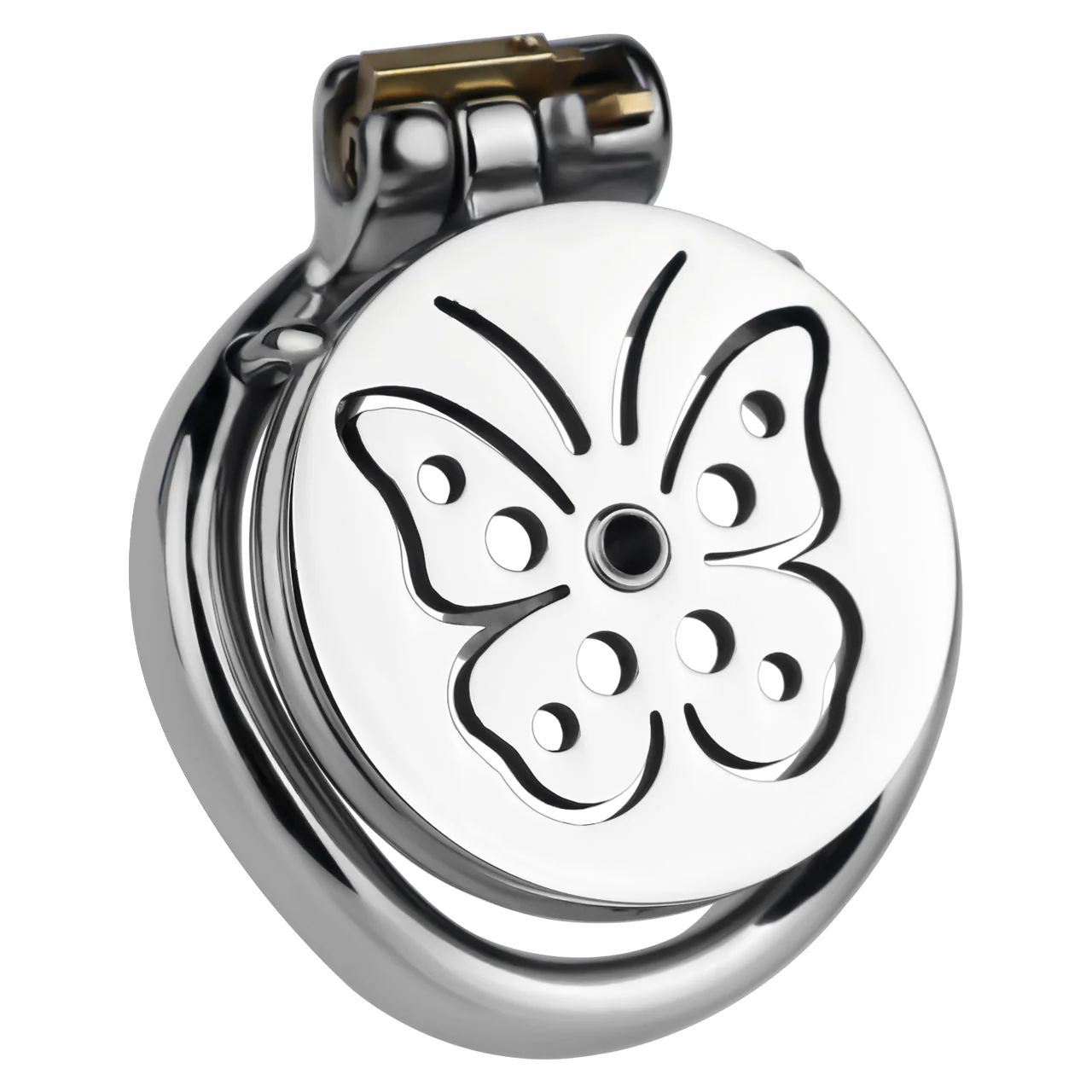 Steel Butterfly Flat Chastity Cage - Image 8