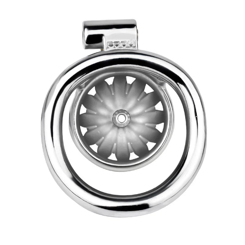 Steel Chastity Cage with Urethral Removable - Image 2