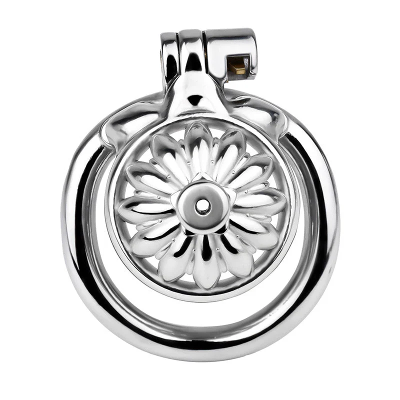 Steel Chastity Cage with Urethral Removable - Image 6
