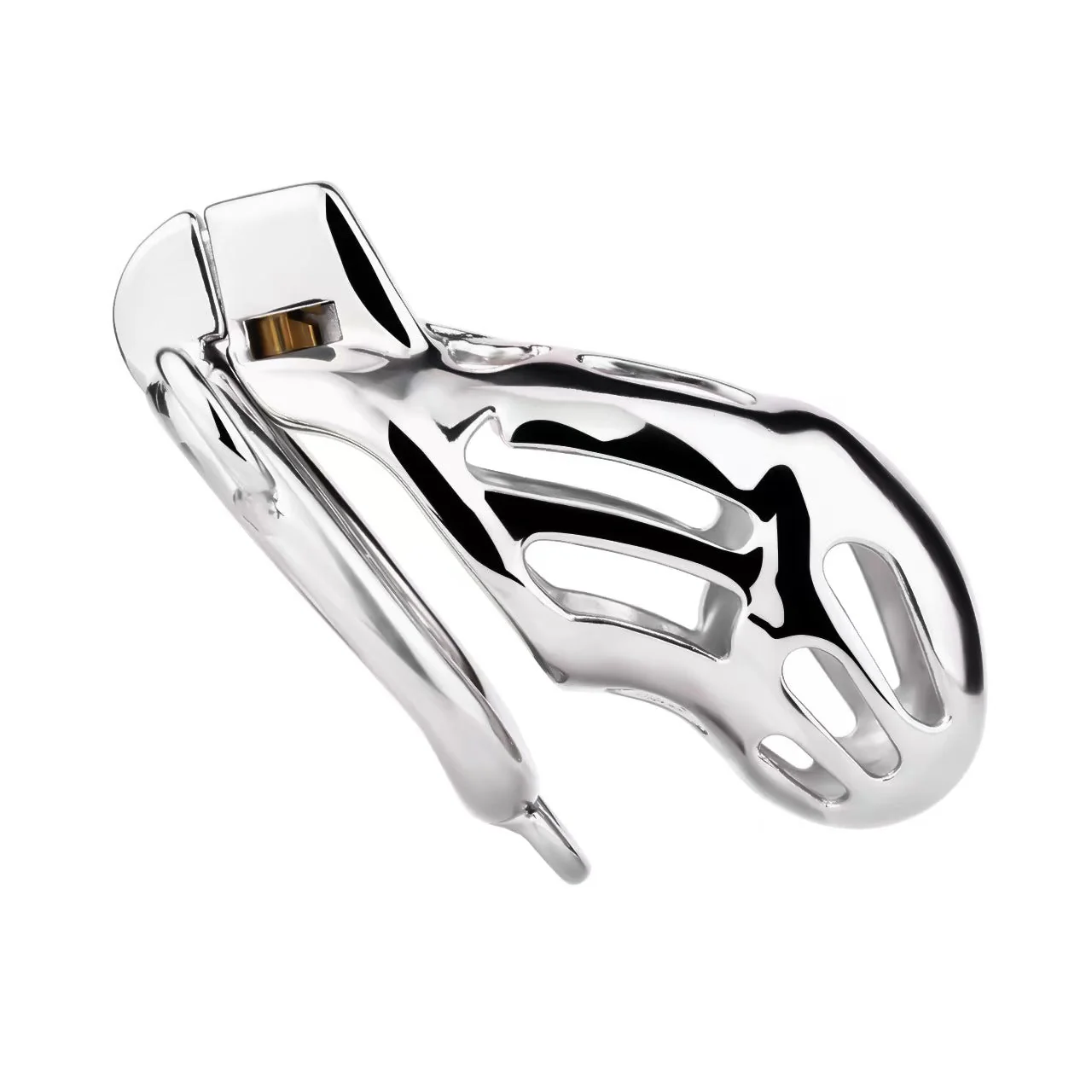 Steel Cobra Chastity Cage - Image 3