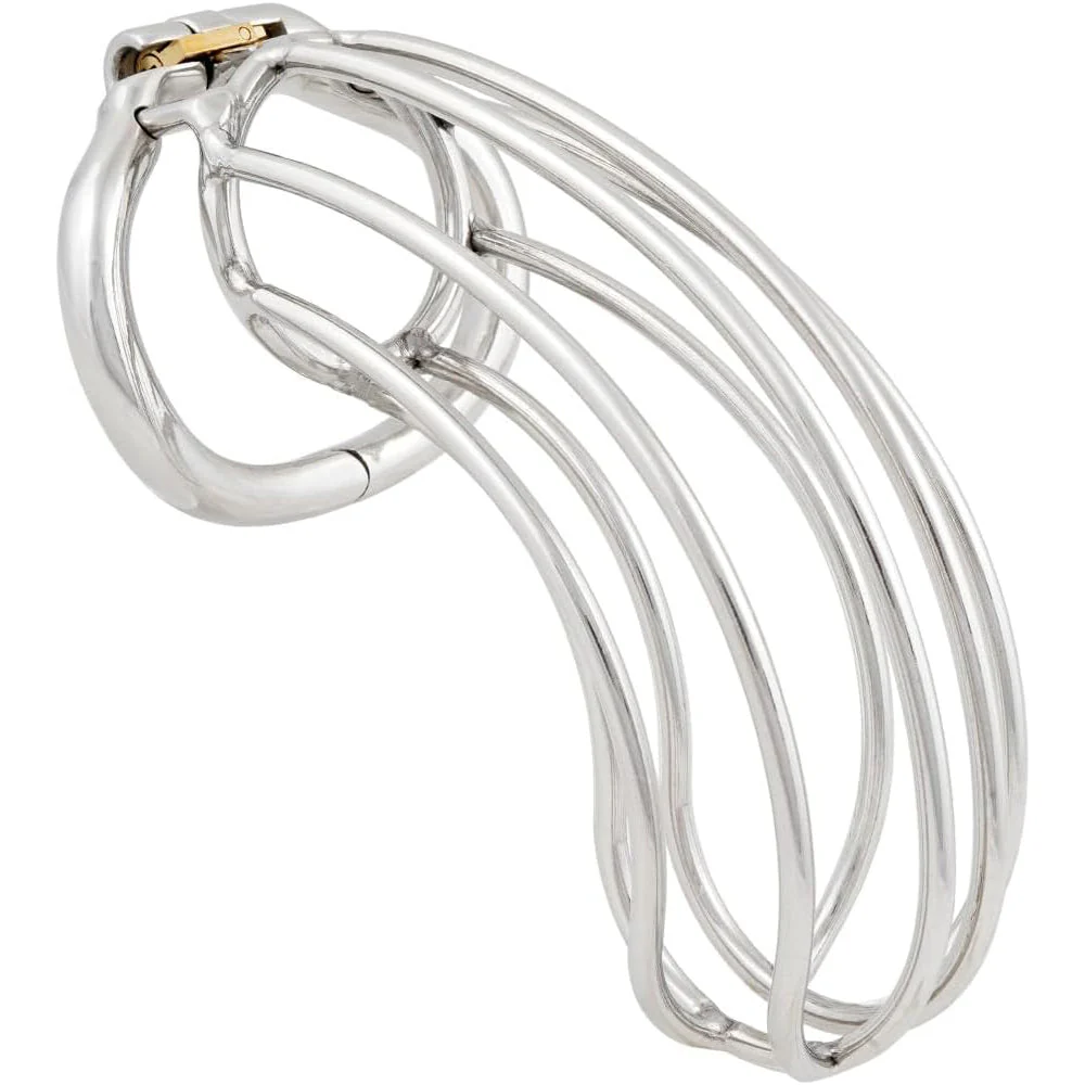 Steel Huge Chastity Cage - Image 4