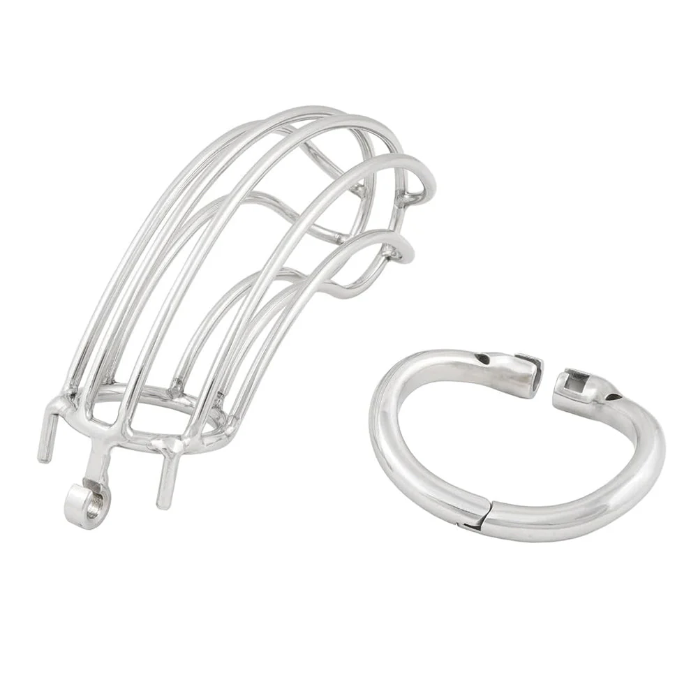 Steel Huge Chastity Cage - Image 5