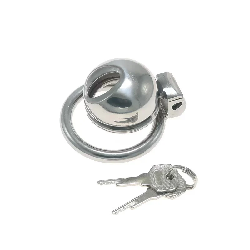 Steel Small Chastity Cage Easy To Pee - Image 9