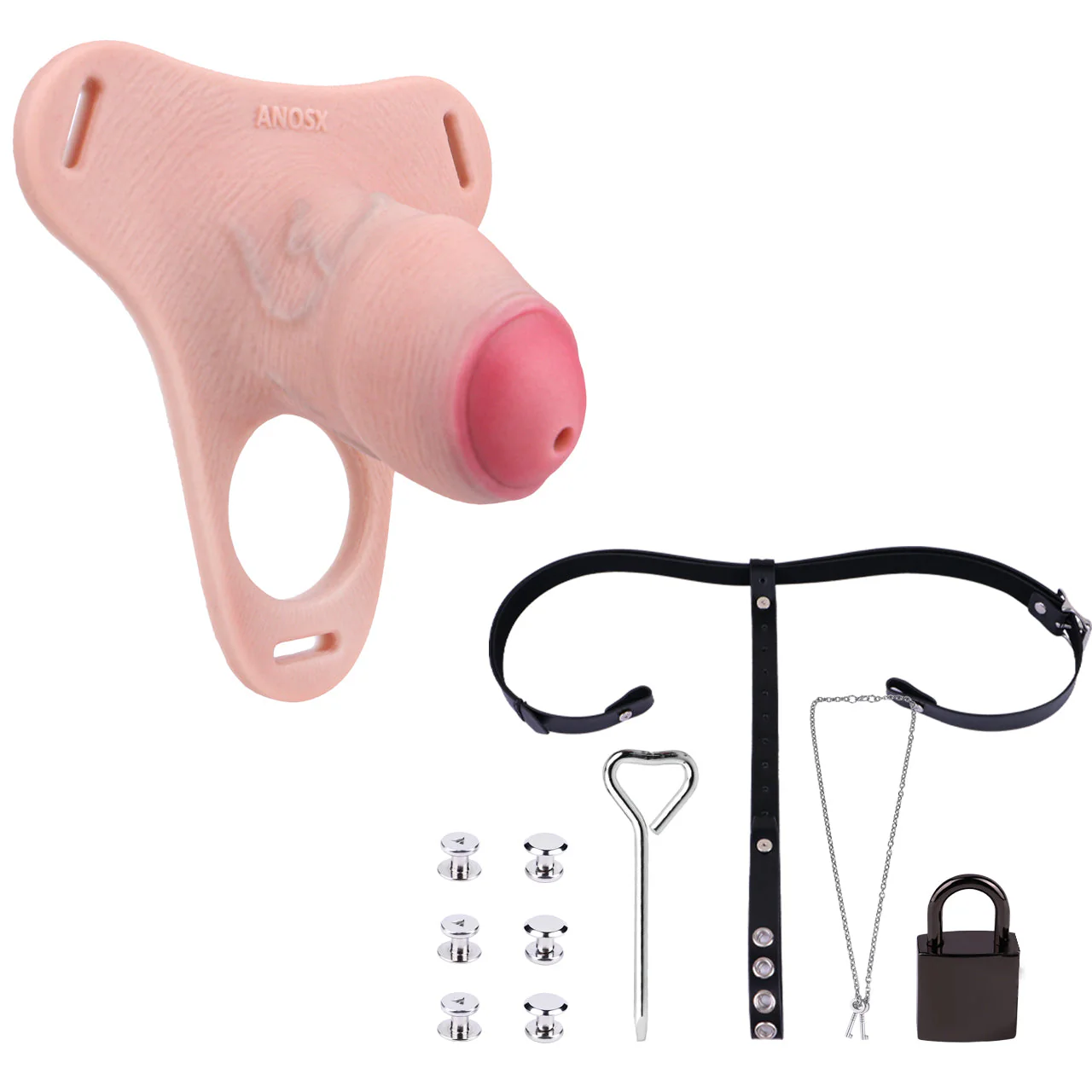 Strap On Dildo Chastity Cage - Image 11