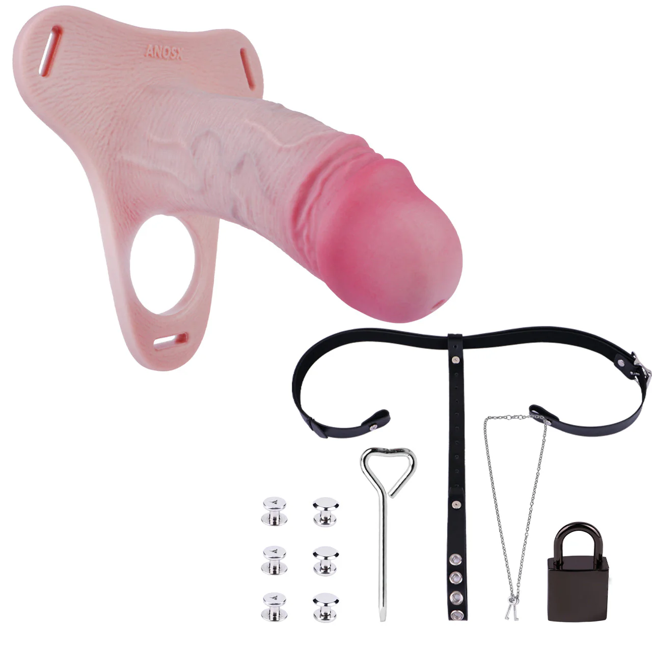 Strap On Dildo Chastity Cage - Image 13