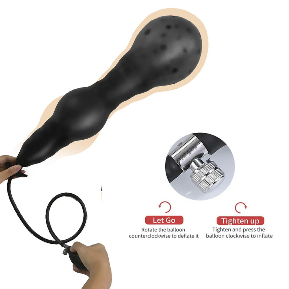 Super Huge Anal Plug Inflatable Big Butt Plug - Image 4