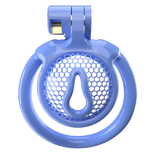 Super Small CX-1 Sissy Chastity Cage With 5 Arc Rings - Image 4