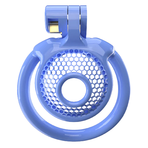 Super Small CX-3 Sissy Chastity Cage With 5 Arc Rings - Image 5