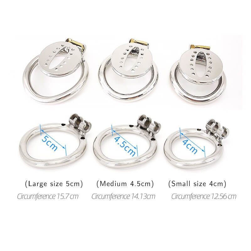Super Small Stainess Steel Sissy Chastity Cage - Image 6