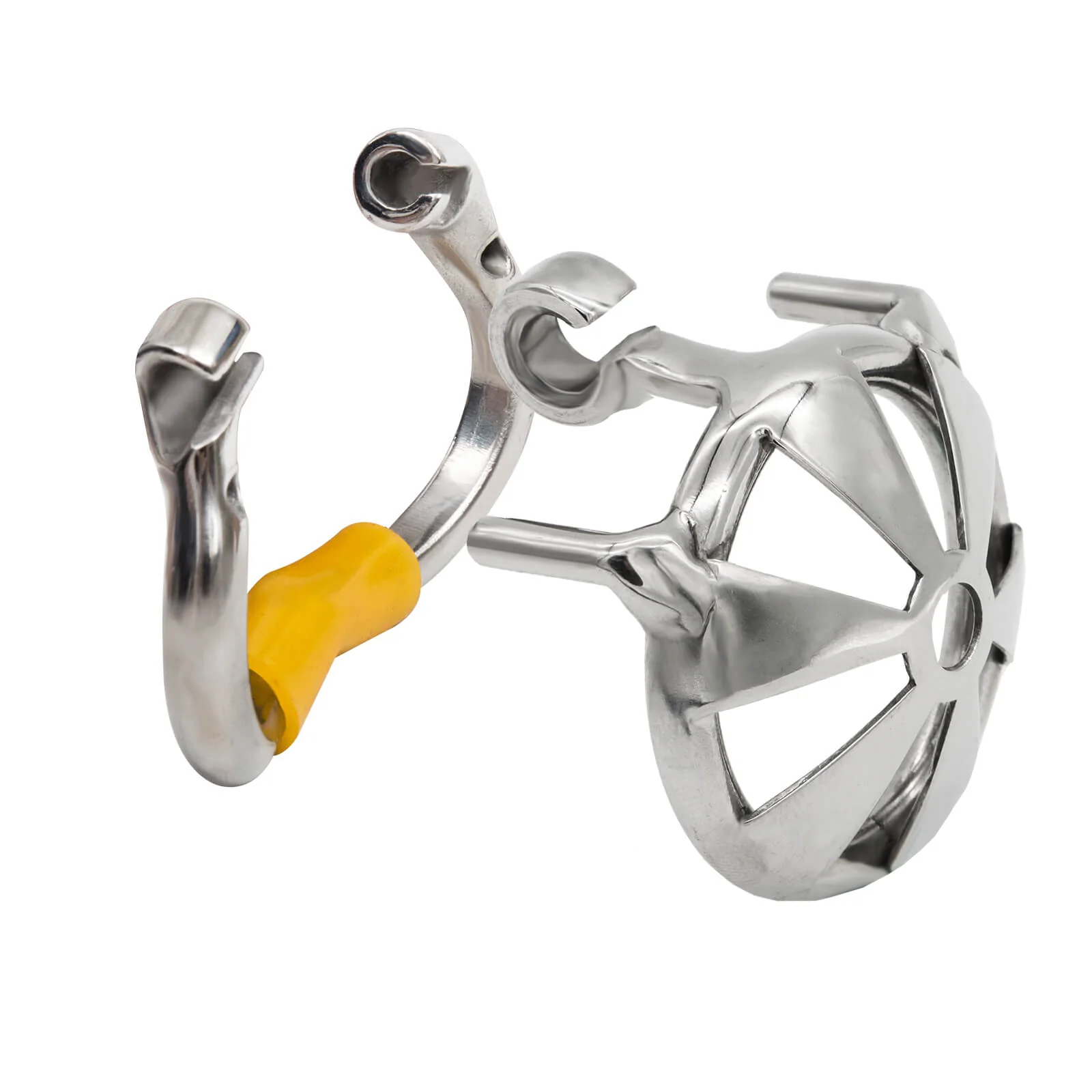 Super Small Stainless Steel Male Chastity Device - Image 3