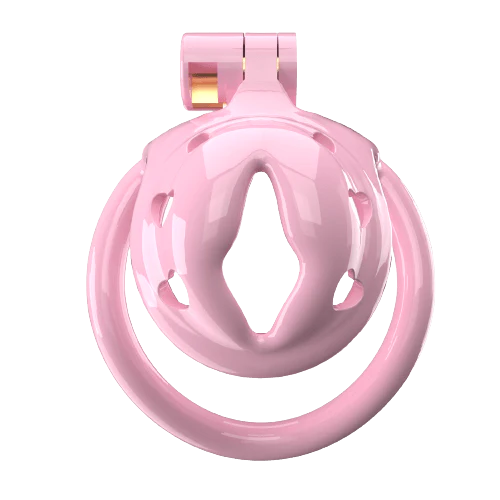 Super Small WX-1 Sissy Chastity Cage With 5 Arc Rings - Image 3