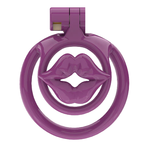 Super Small WX-3 Sissy Chastity Cage With 5 Arc Rings - Image 4