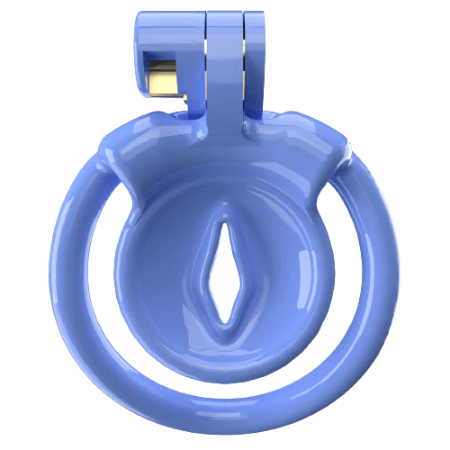 Super Small XX-1 Sissy Chastity Cage With 5 Arc Rings - Image 4