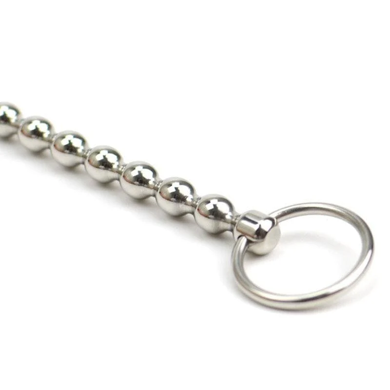 Teardrop Urethral Stimulation Penis Plug With Ring - Image 3
