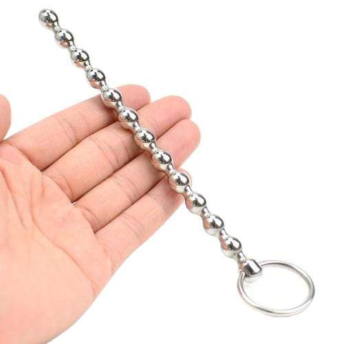 Teardrop Urethral Stimulation Penis Plug With Ring - Image 5