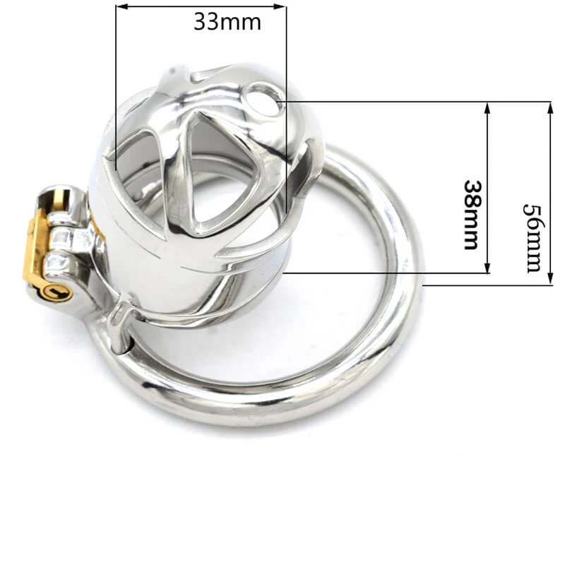 CC66 Steel Chastity Device - Image 4