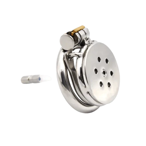 The Flat Chastity Cage with Anti-ring Urethral - Image 3
