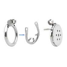The Flat Chastity Cage with Anti-ring Urethral - Image 4