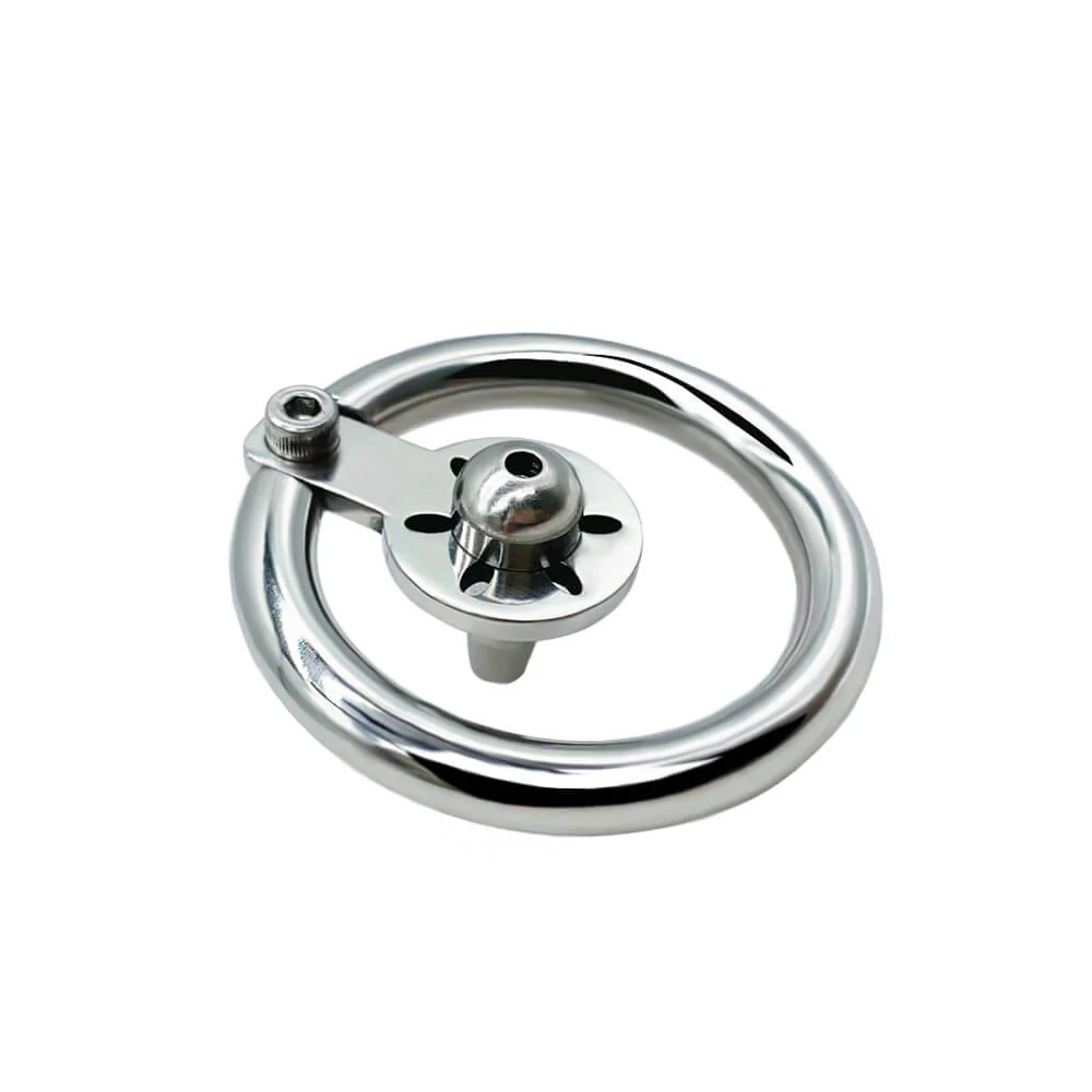 The New Stainless Steel Ultra Flat Chastity Device - Image 3