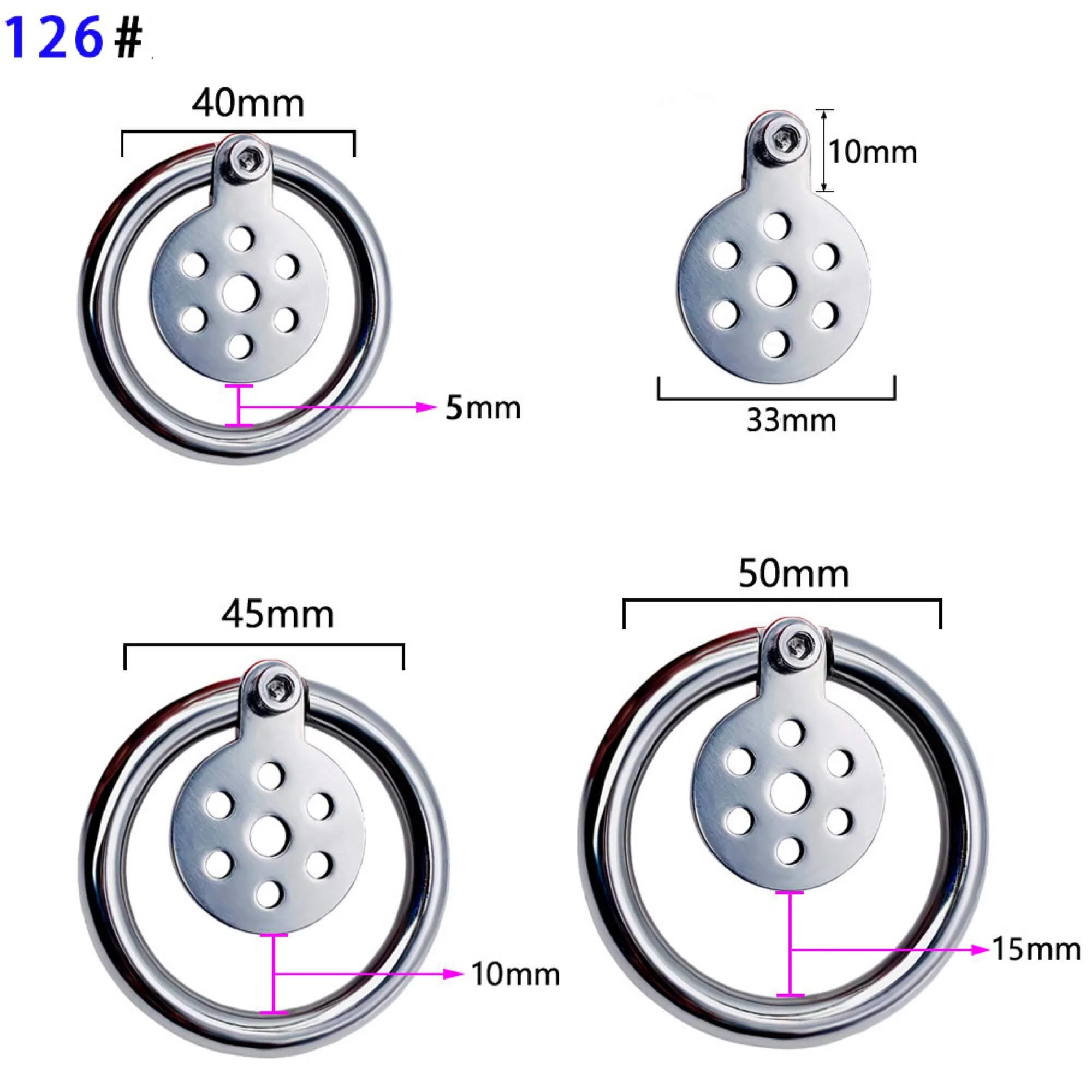 The New Stainless Steel Ultra Flat Chastity Device - Image 7